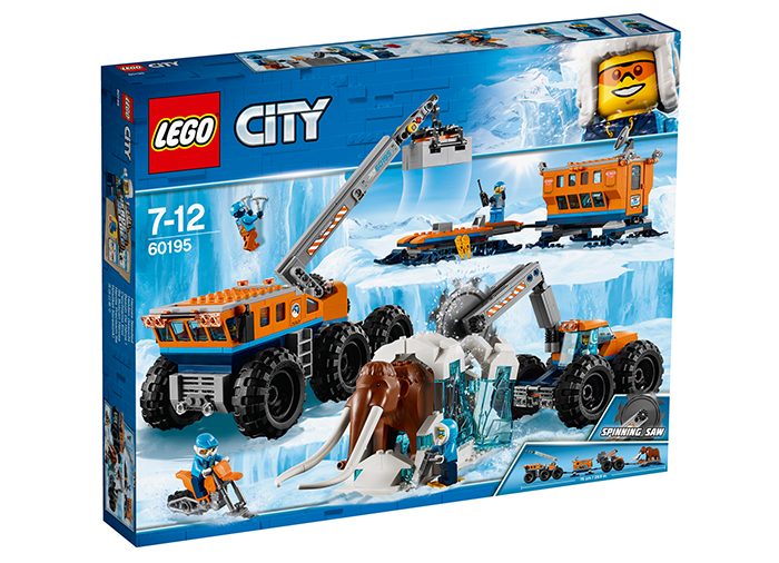 Lego City - Baza mobila de explorare arctica (60195)