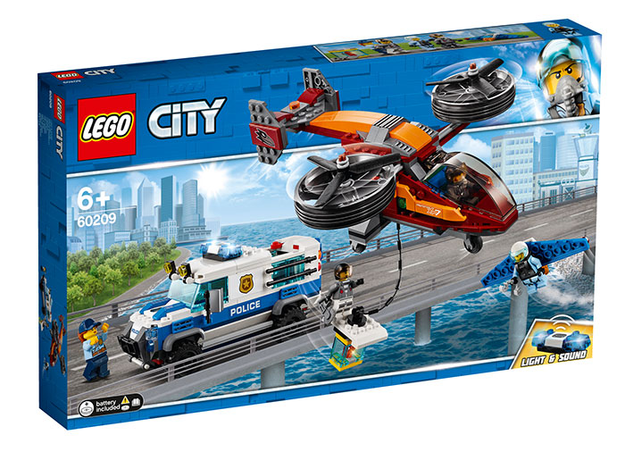Lego City - Furtul diamantelor cu politia aeriana (60209)