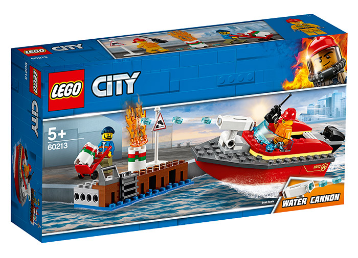 Lego City - Incendiul de la docuri (60213)