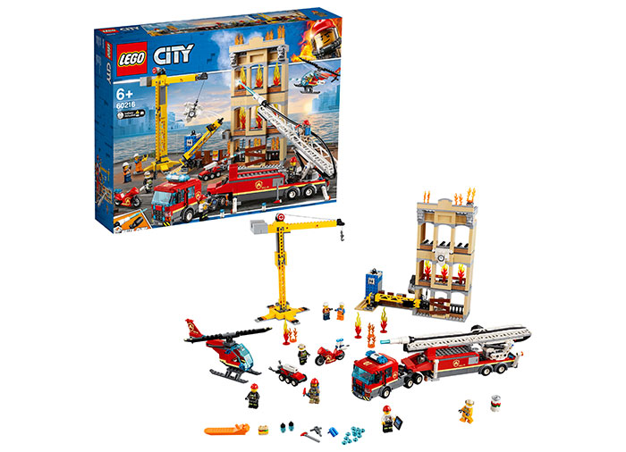 Lego City - Divizia pompierilor din centrul orasului (60216)