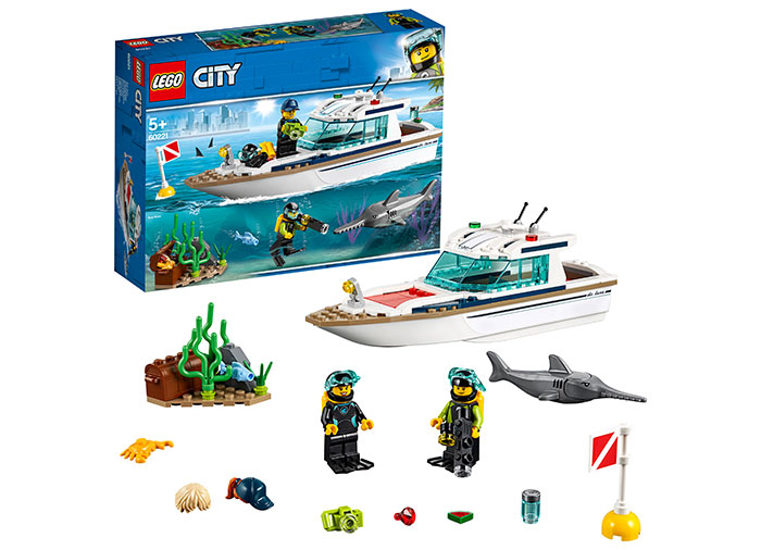 Lego City - Iaht pentru scufundari