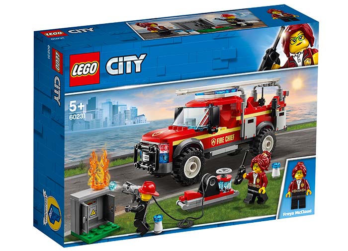 LEGO - Camionul de interventie al comandantului pompierilor (60231)