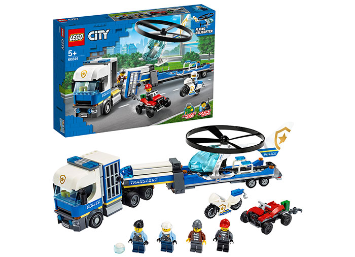 LEGO - Transportul elicopterului de politie