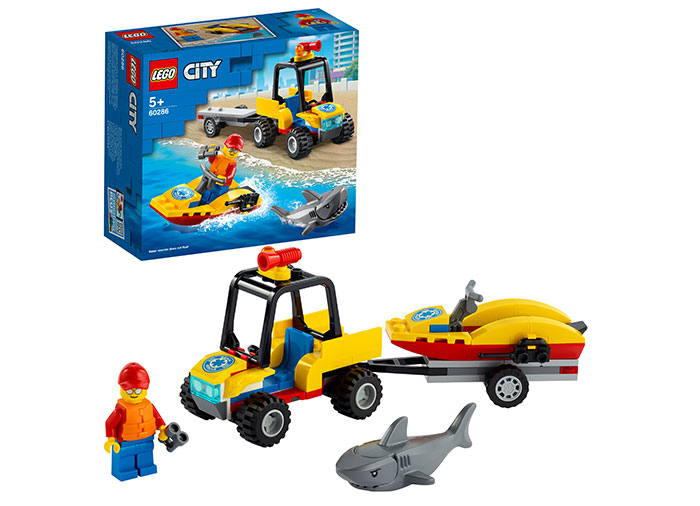 LEGO - ATV si barca de salvamari