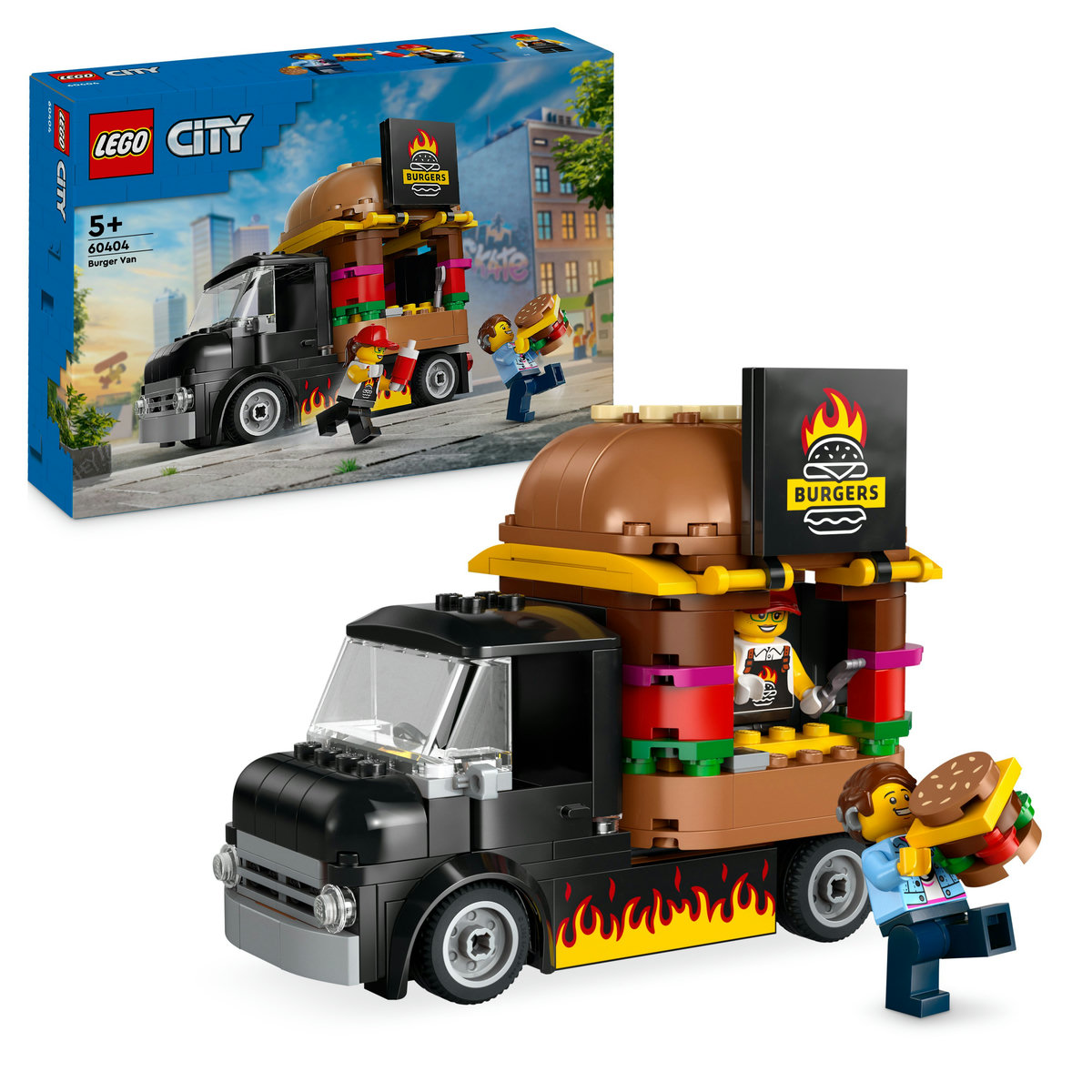 LEGO - Toneta cu burgeri - Ambalaj deteriorat