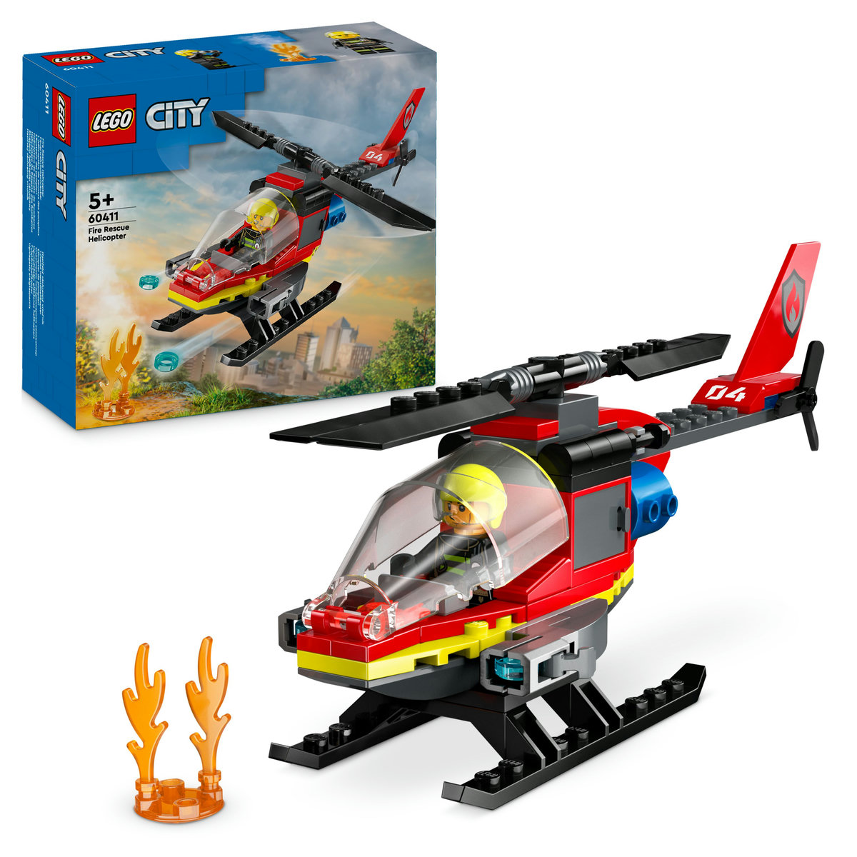 LEGO - Elicopter de pompieri - Ambalaj deteriorat