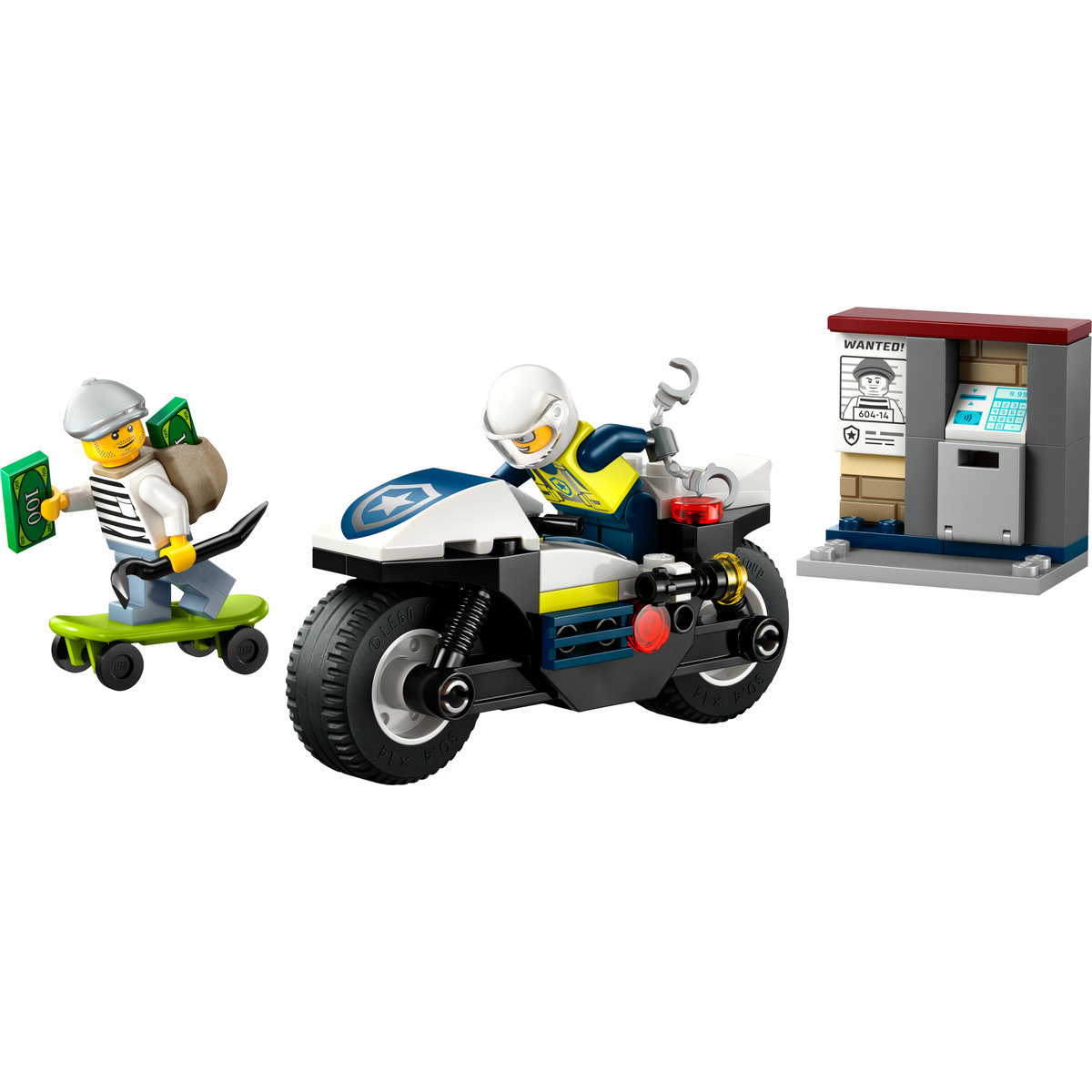 Urmărire cu motocicleta de poliţie - Ambalaj deteriorat [8]
