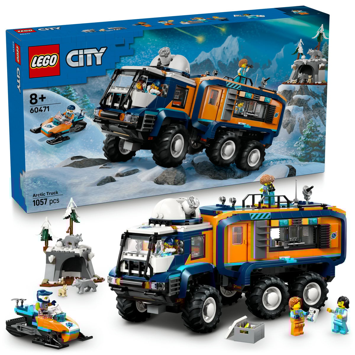 Lego City - Camionul laborator stiintific al exploratorilor arctici