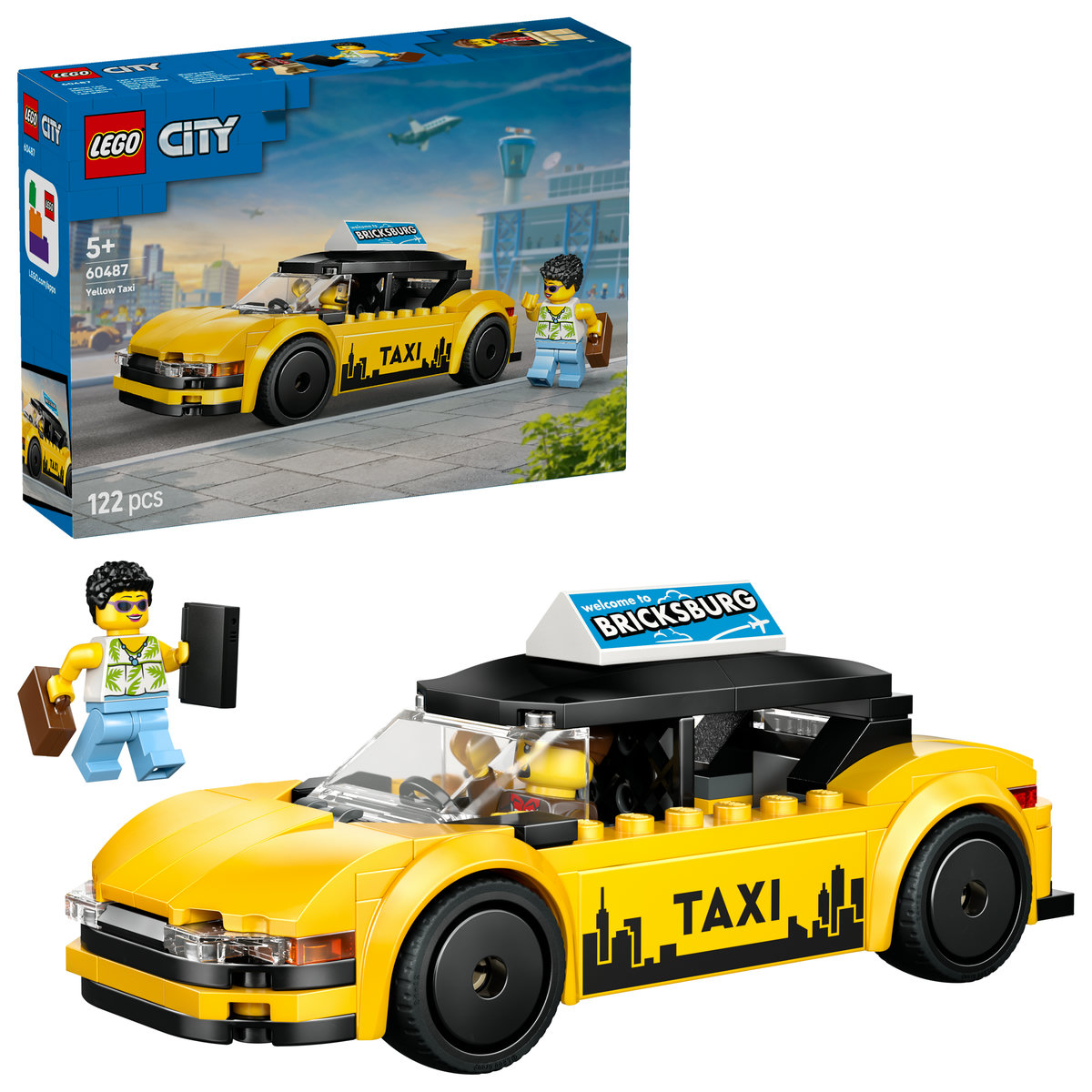 LEGO - Taxi galben - Ambalaj deteriorat