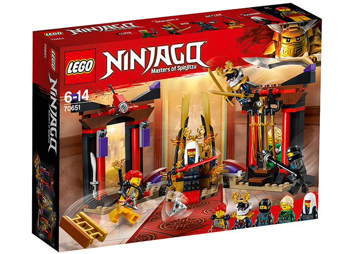 LEGO - Confruntarea din sala tronului (70651)