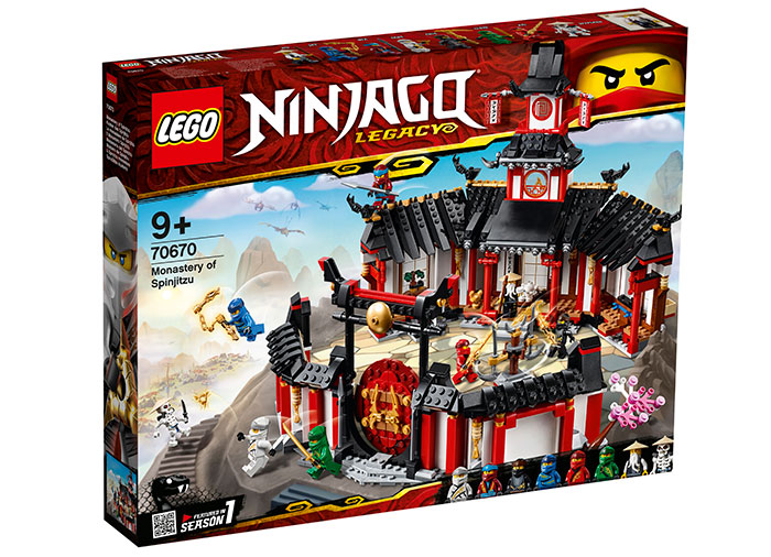 LEGO - Manastirea Spinjitzu (70670)
