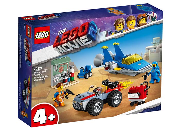 LEGO - Atelierul Construieste si repara al lui Emmet si Benny (70821)