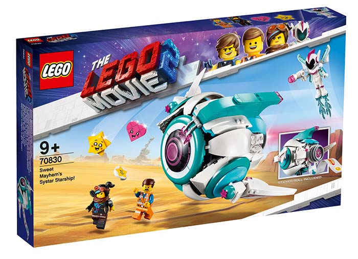 LEGO - Nava stelara Systar a lui Mayhem! (70830)