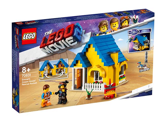 LEGO - Casa de vis a lui Emmet / Racheta de salvare! (70831)