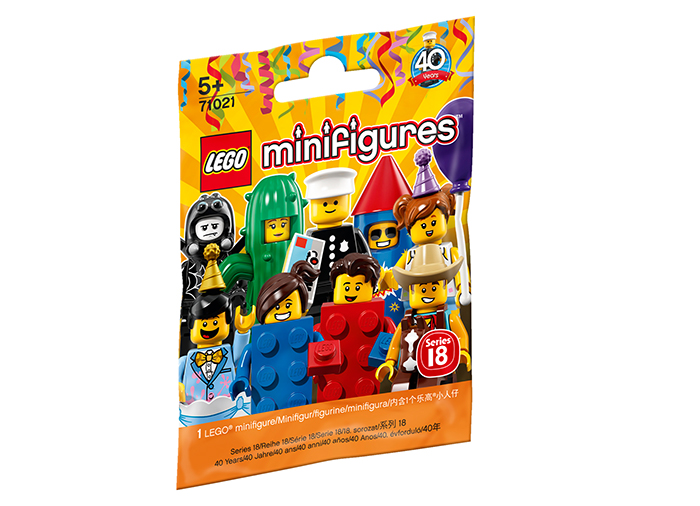 LEGO Minifigurine - Minifigurina LEGO seria 18 (71021)