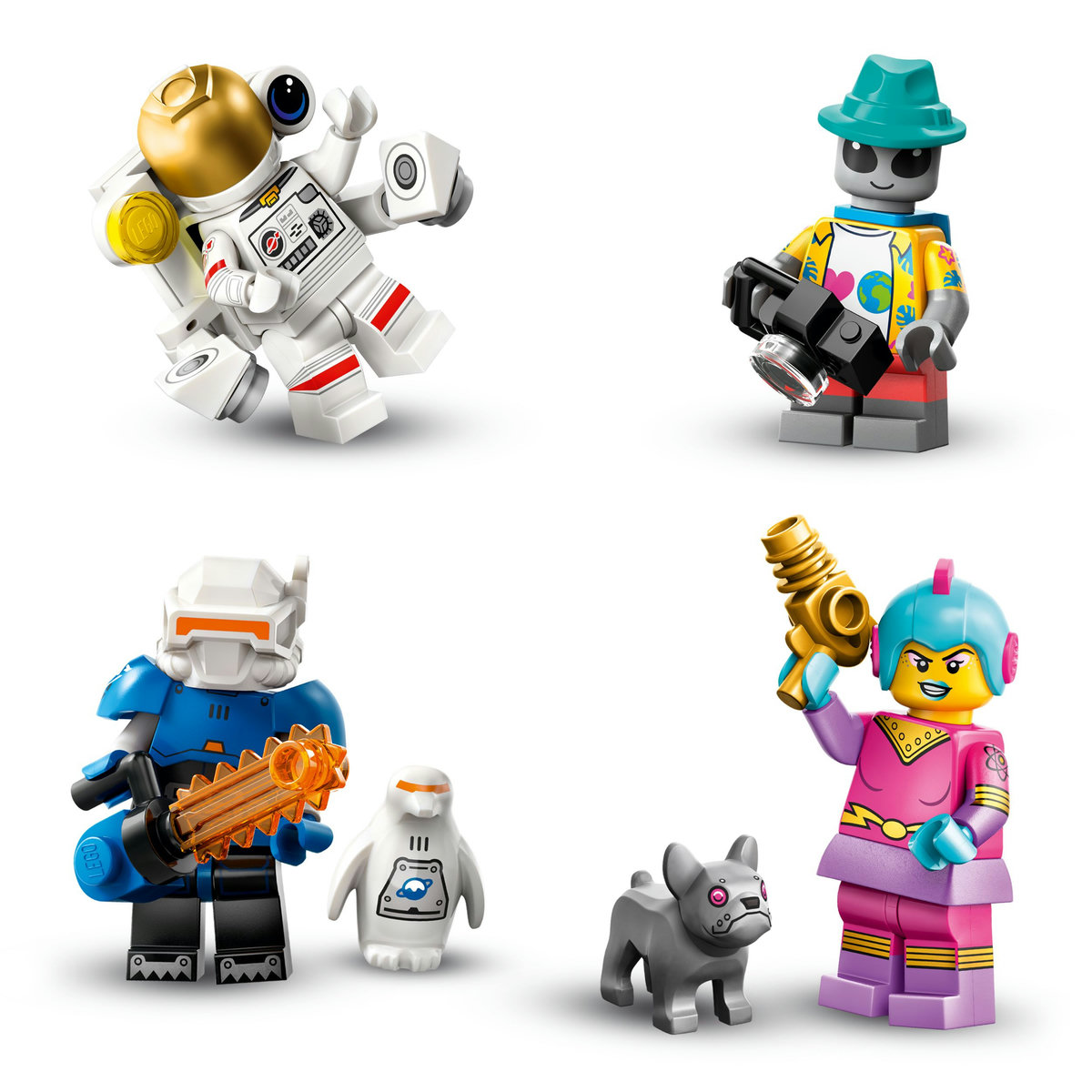 Minifigurina LEGO - seria 26: Spatiu - Ambalaj deteriorat [8]