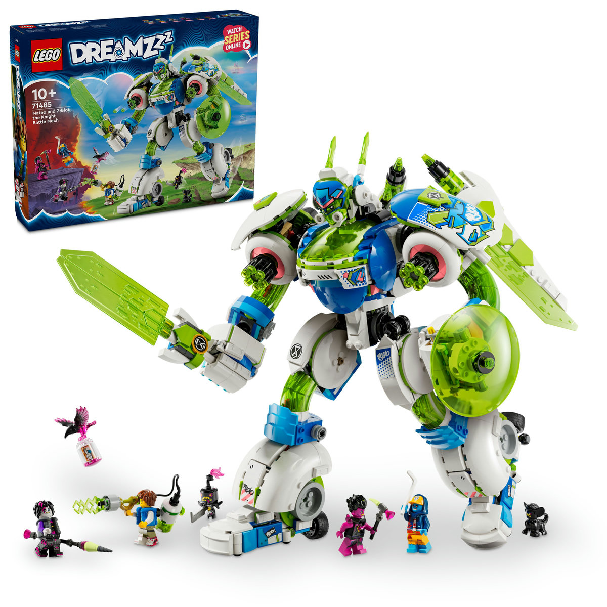 LEGO - Robotul de lupta al lui Mateo si al Cavalerului Z-Blob - Ambalaj