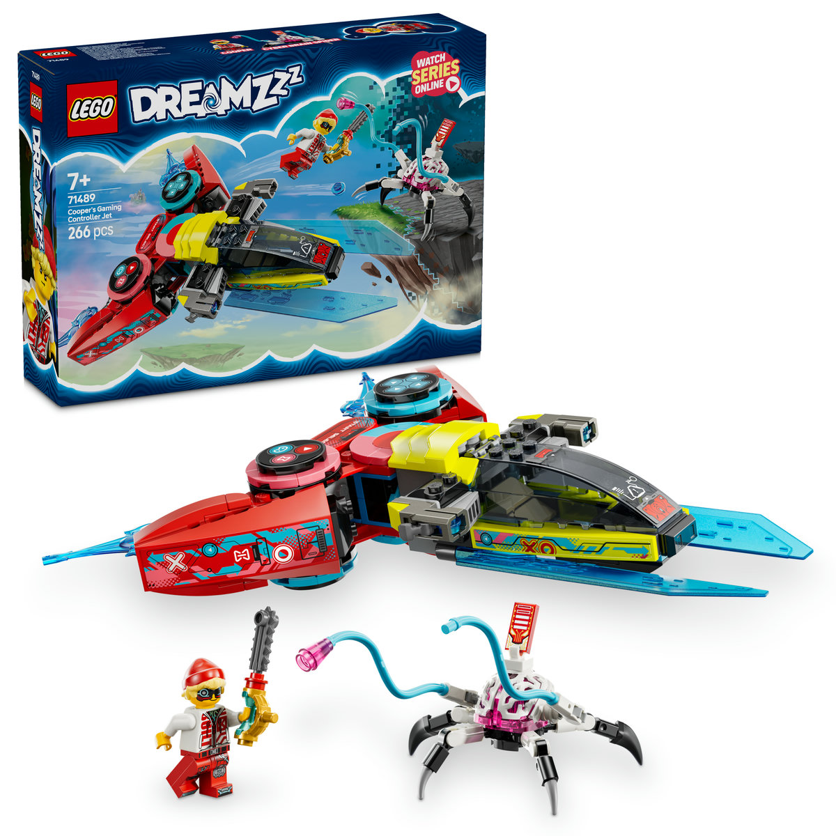 Lego DreamZzz - Controlerul-avion cu reactie al lui Cooper