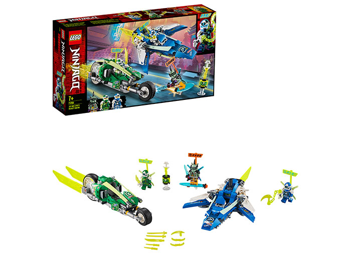 LEGO - Cursa dintre Jay si Lloyd