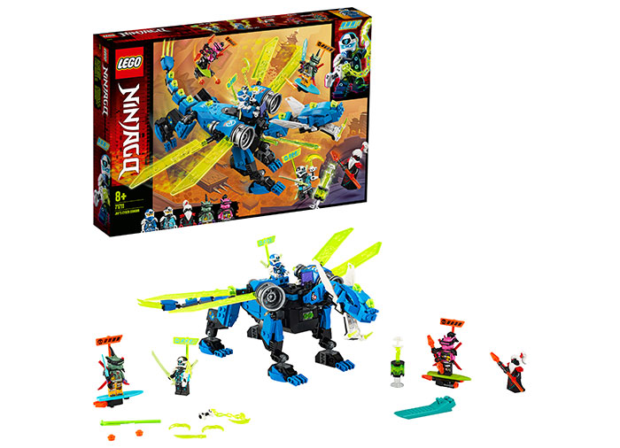LEGO - Dragonul cibernetic al lui Jay (71711)