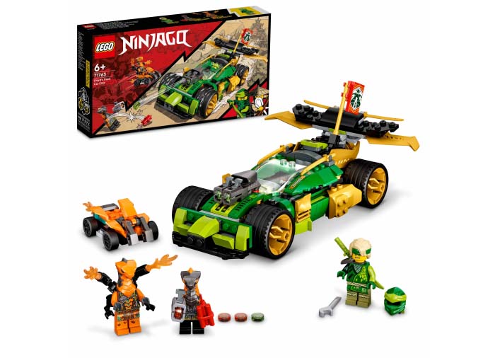 LEGO - Masina de curse EVO a lui Lloyd - Ambalaj deteriorat