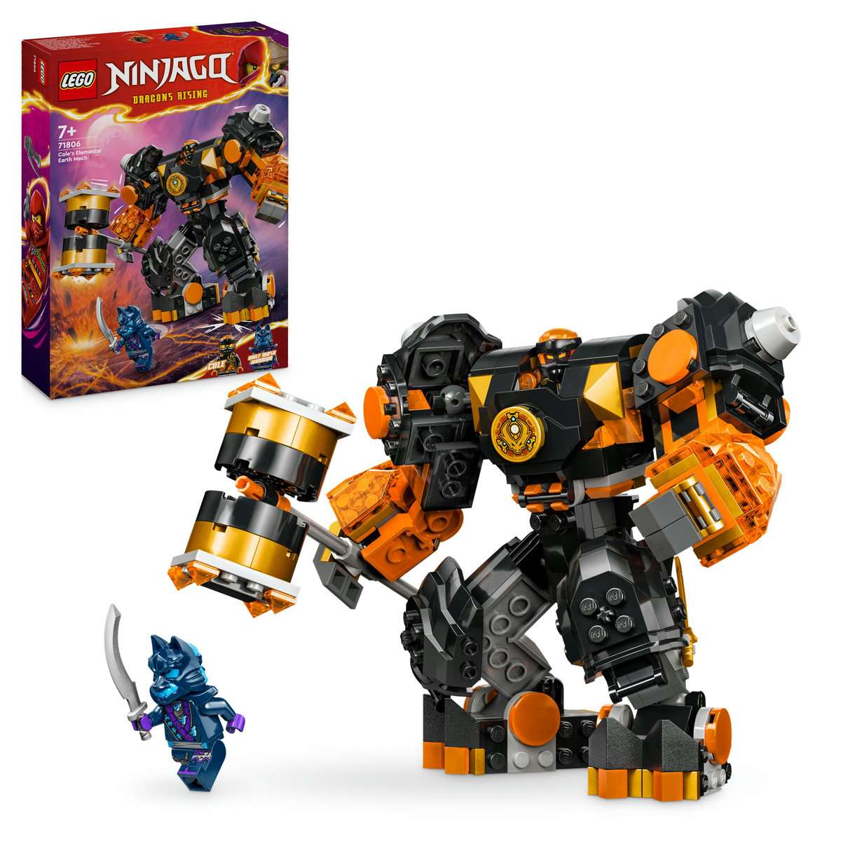 LEGO - Robotul de pamant al lui Cole - Ambalaj deteriorat