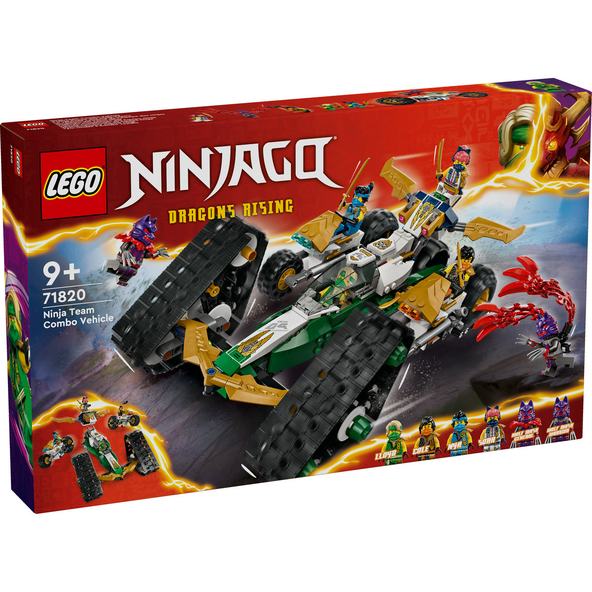 Vehicul combinat al echipei ninja - Ambalaj deteriorat [1]