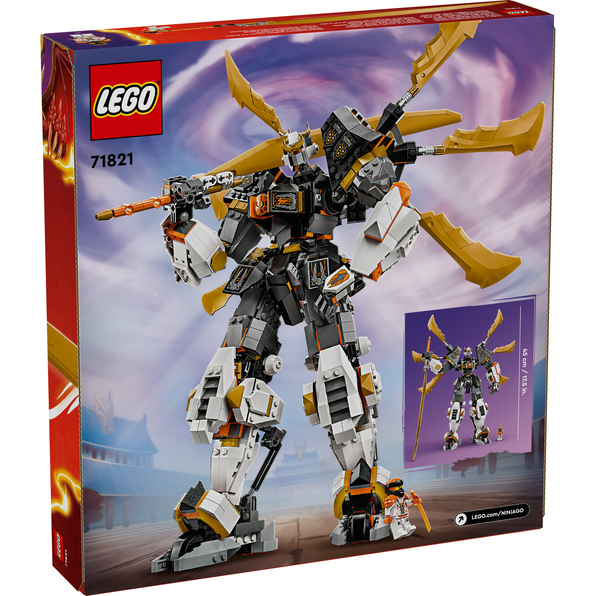Robotul-dragon de titan al lui Cole - Ambalaj deteriorat [2]