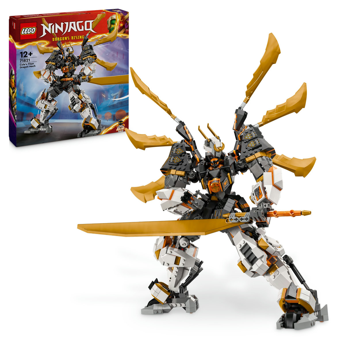 LEGO - Robotul-dragon de titan al lui Cole - Ambalaj deteriorat