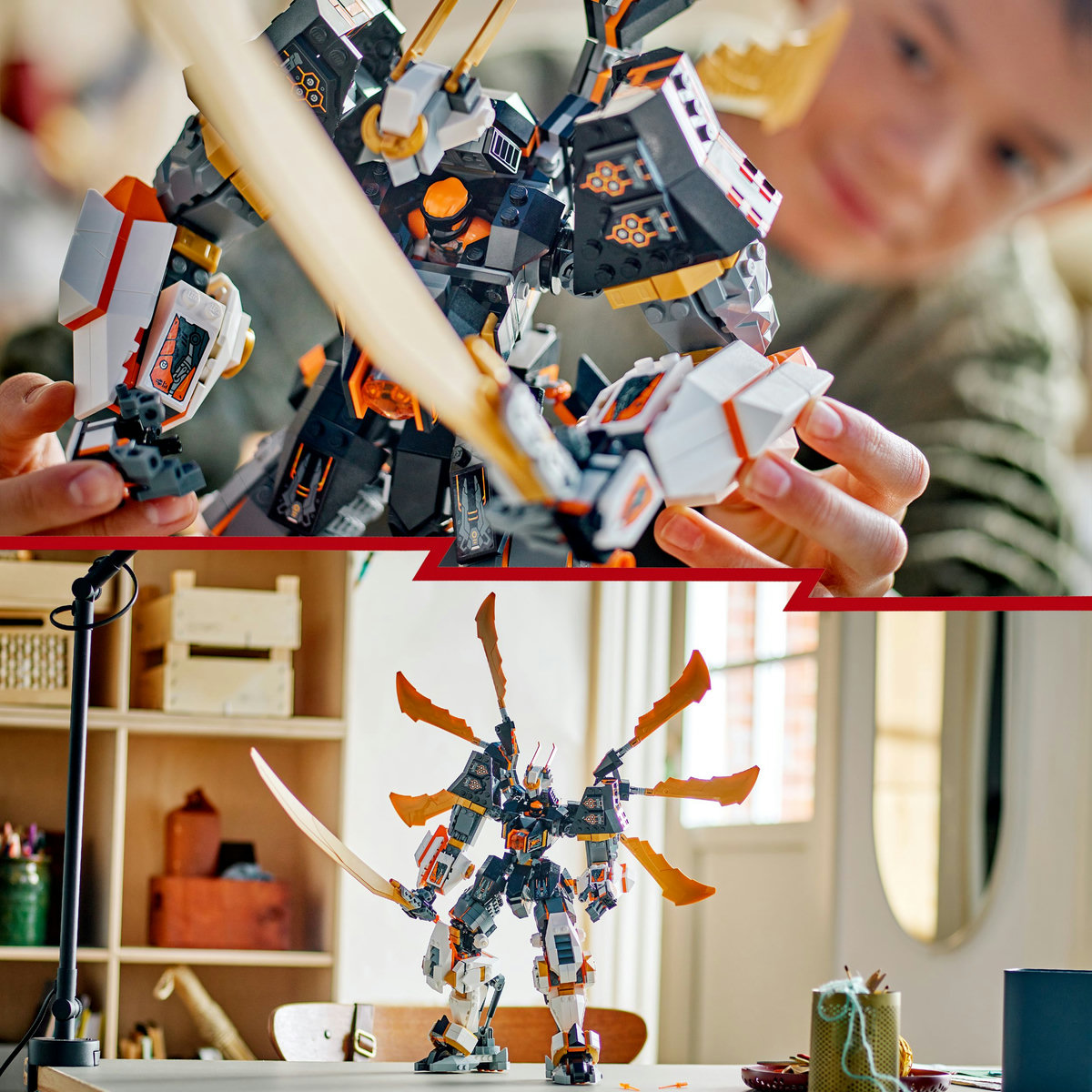 Robotul-dragon de titan al lui Cole - Ambalaj deteriorat [9]