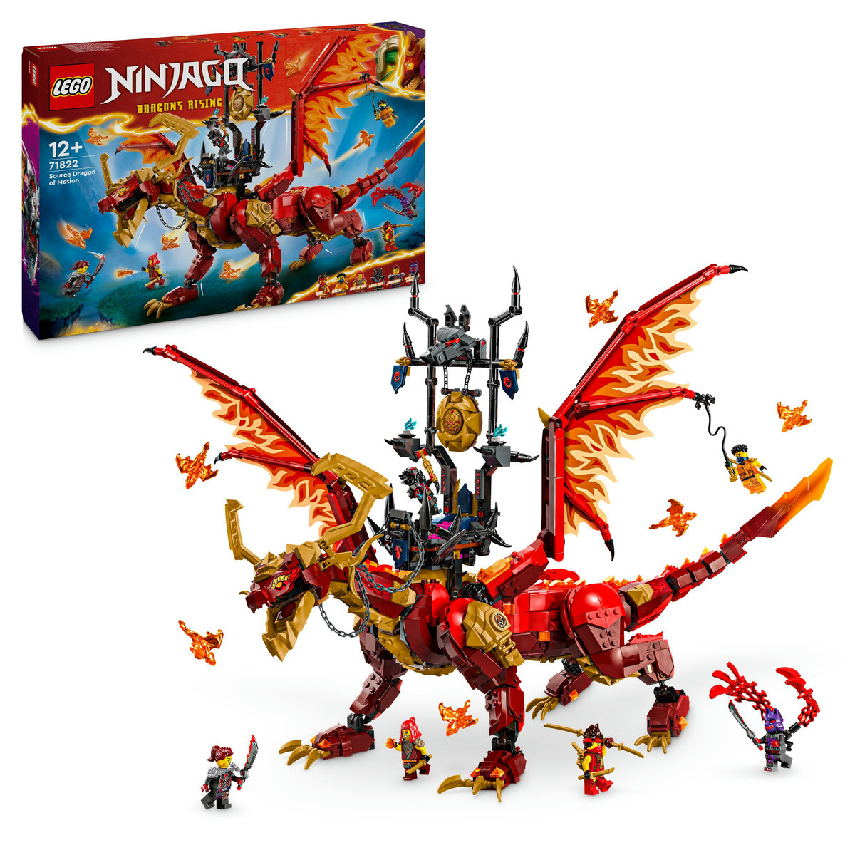 LEGO - Dragonul-sursa al miscarii - Ambalaj deteriorat