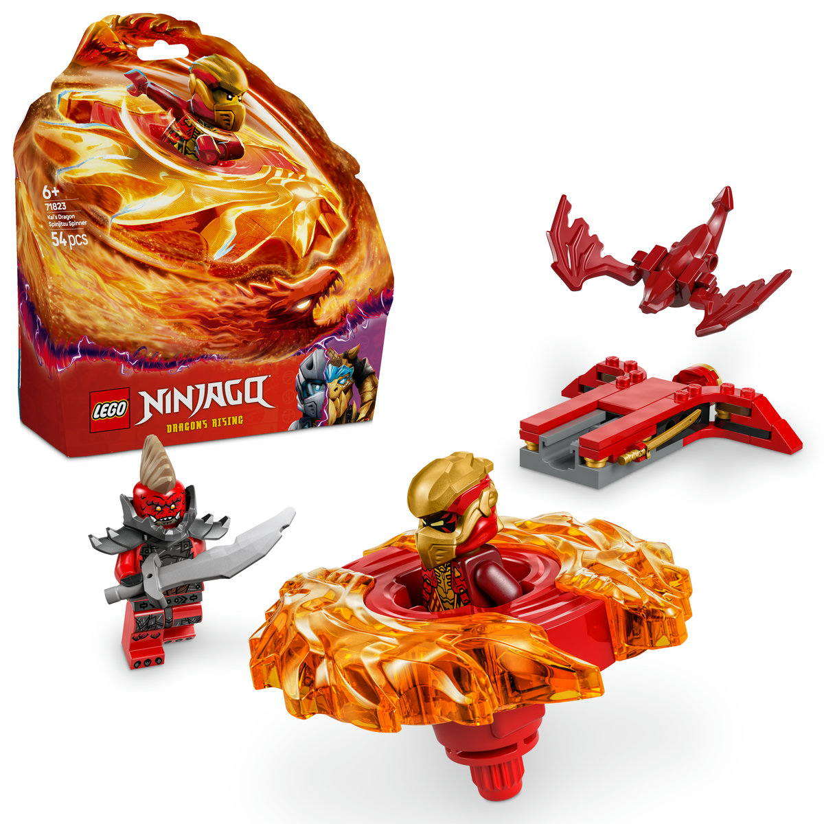 LEGO - Dragonul Spinjitzu rotitor al lui Kai - Ambalaj deteriorat
