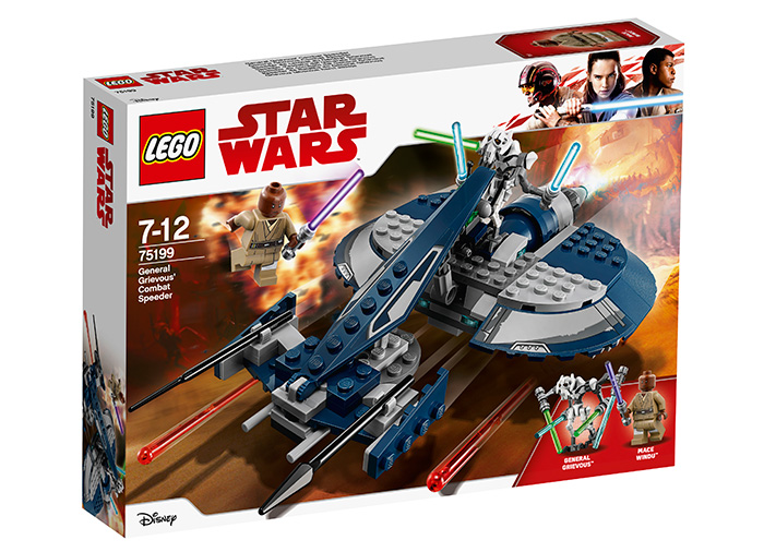 LEGO - Speeder-ul de lupta al Generalului Grievous (75199)