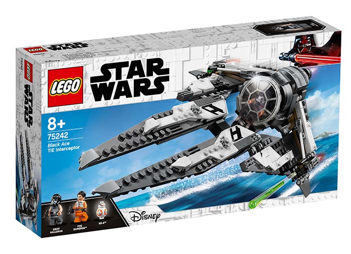 LEGO - TIE Interceptor Asul negru (75242)