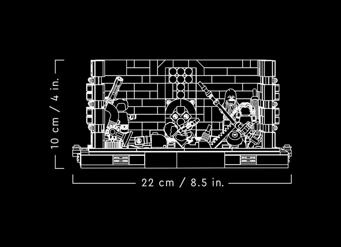 Diorama Compactorul de Deseuri de pe Death Star [7]