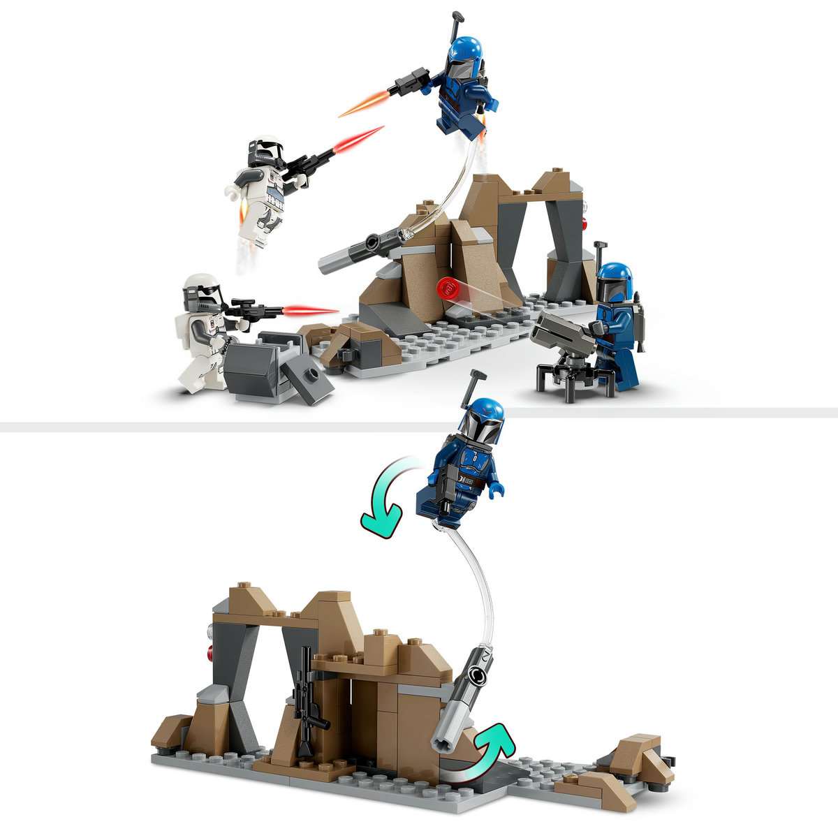 Pachet de lupta Ambuscada pe Mandalore™ - Ambalaj deteriorat [7]