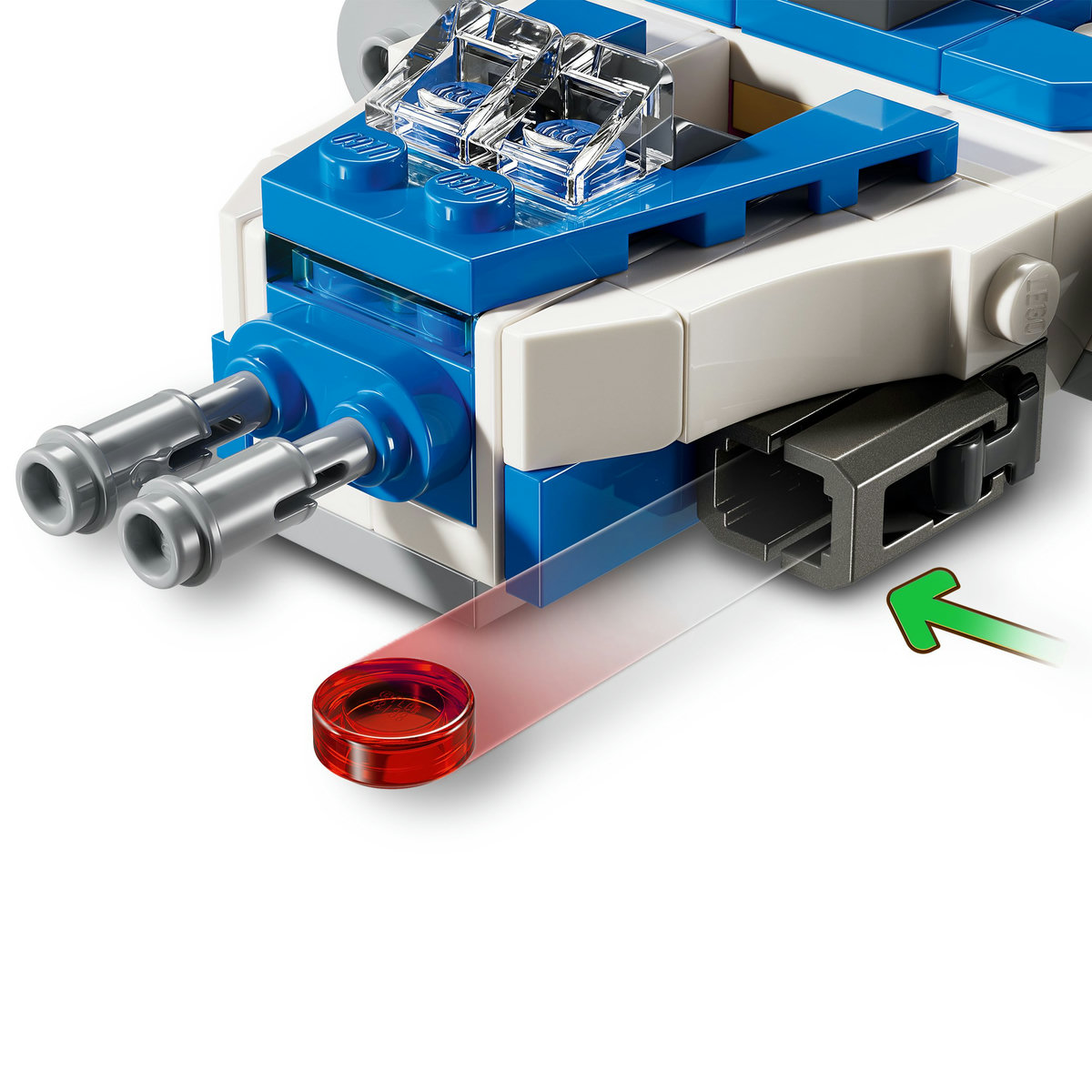 Micronava de lupta Y-Wing™ a Capitanului Rex - Ambalaj deteriora [8]