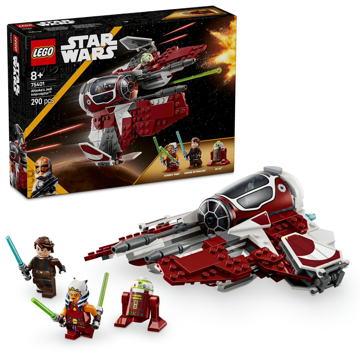 Nava Interceptor™ Jedi a lui Ahsoka - Ambalaj deteriorat [0]