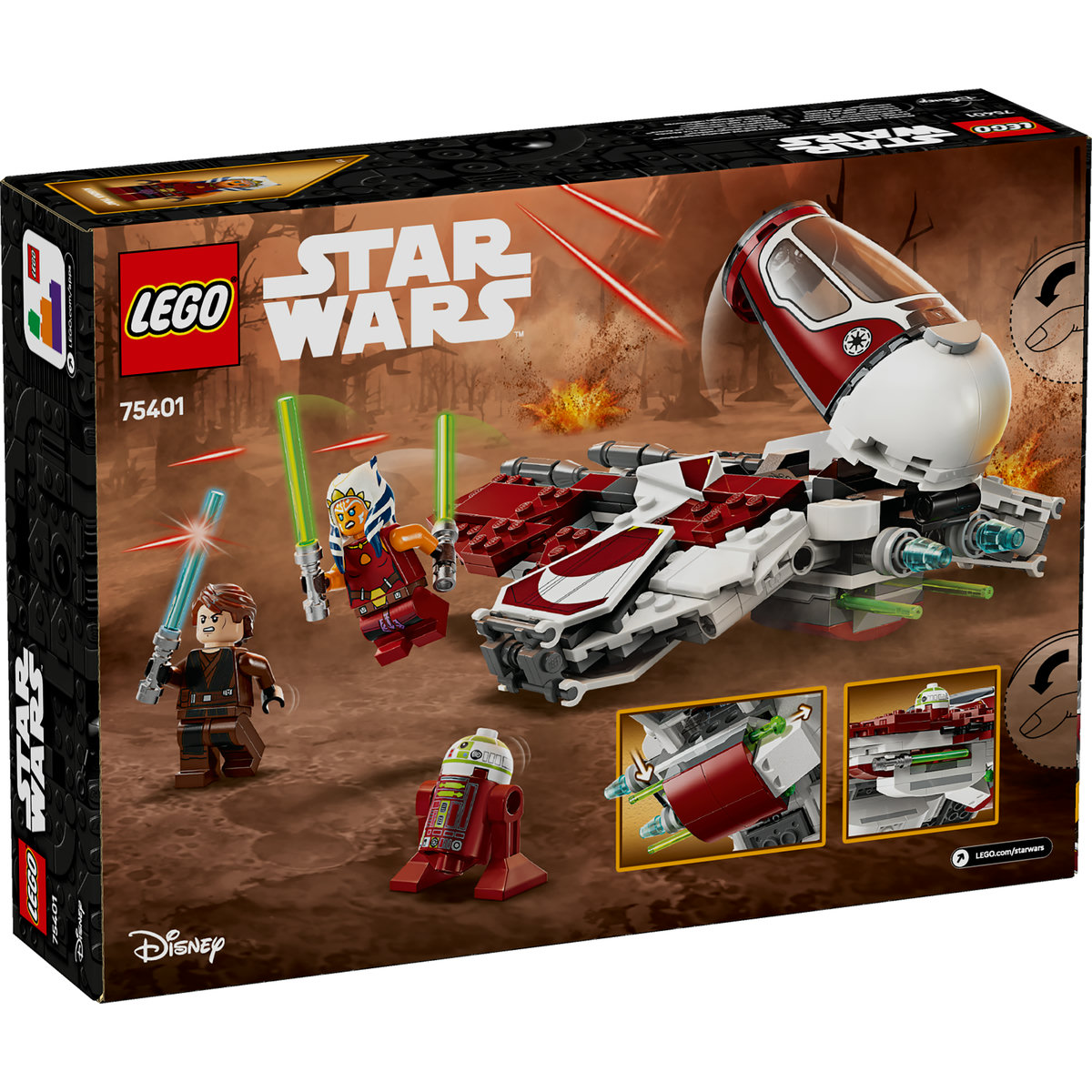 Nava Interceptor™ Jedi a lui Ahsoka - Ambalaj deteriorat [2]