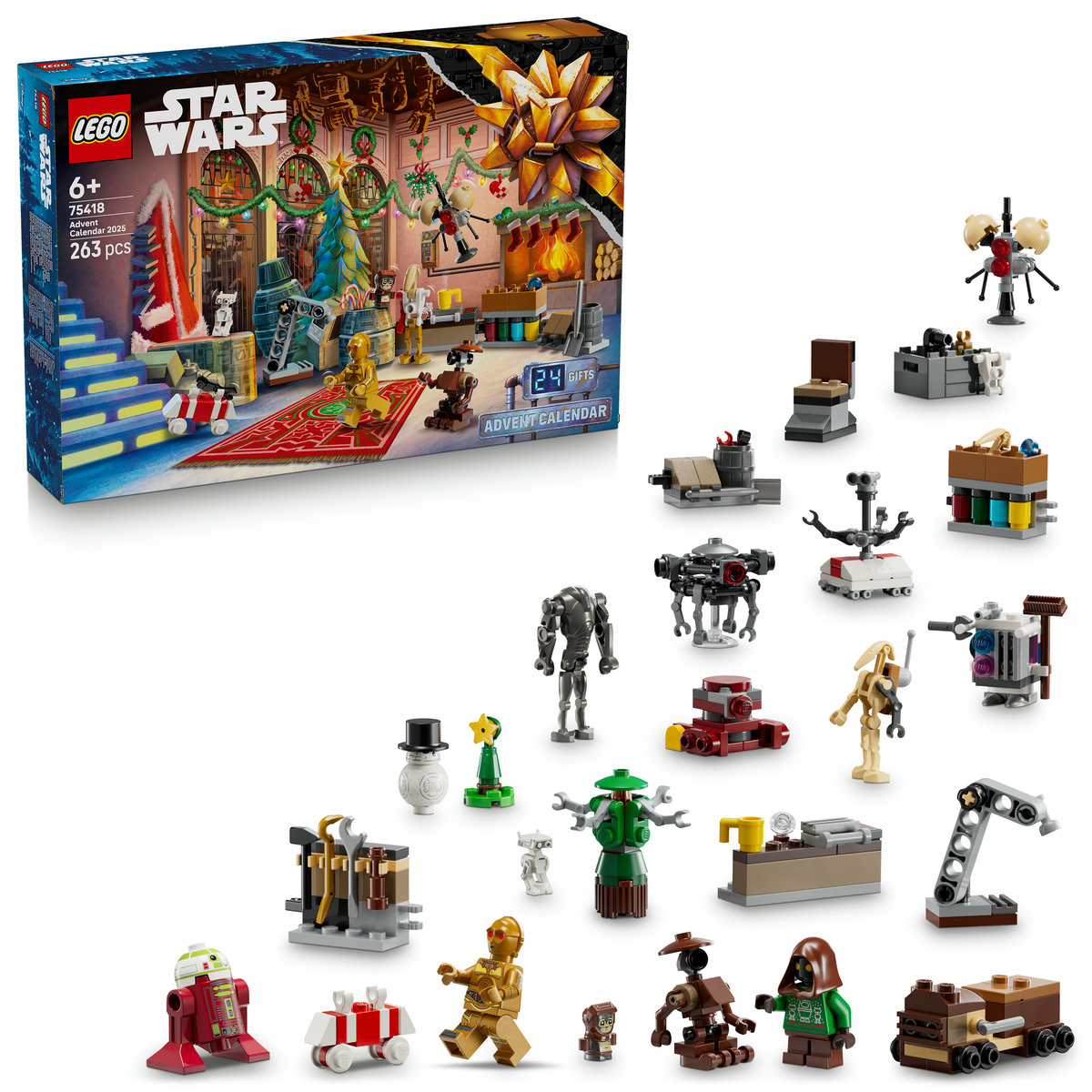LEGO - LEGO Star Wars Calendar de advent 2025 - Ambalaj deteriorat