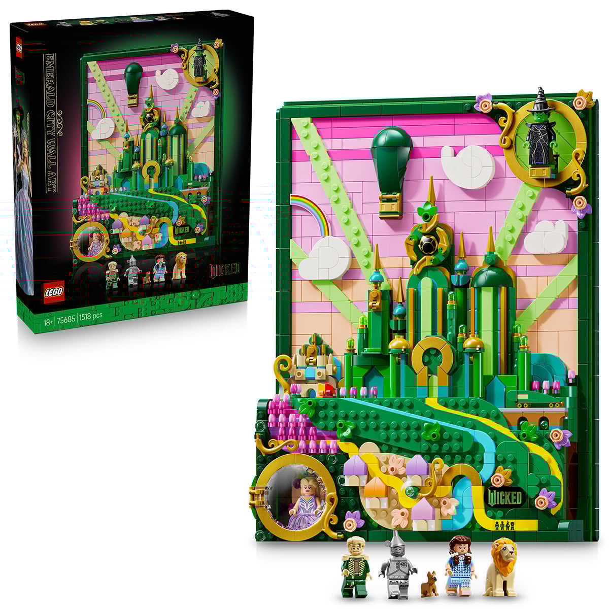 LEGO - LEGO Wicked: Tablou Emerald City 75685