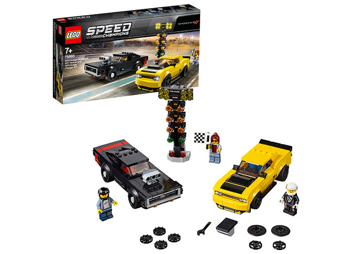 LEGO - 2018 Dodge Challenger SRT Demon si 1970 Dodge Charger R/T (75893