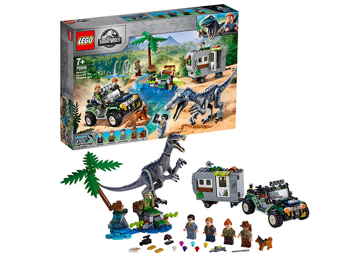 LEGO - Infruntarea Baryonyx: Vanatoarea de comori (75935)