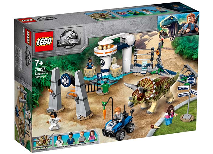 LEGO - Triceratops dezlantuit (75937)