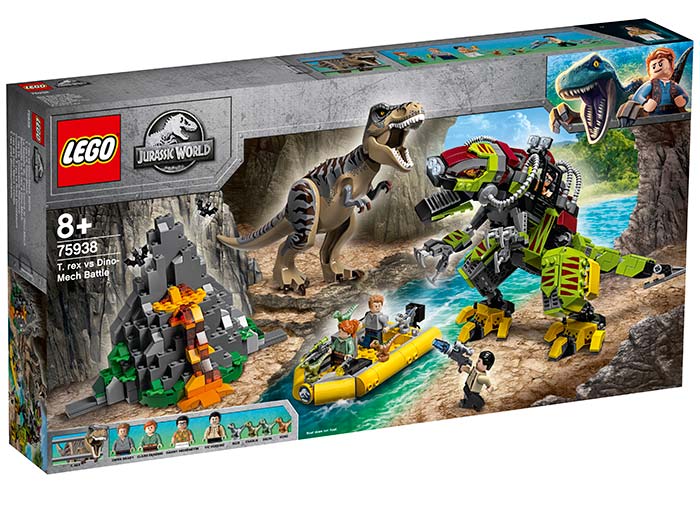 LEGO - Lupta T. rex contra Dino-Mech (75938)