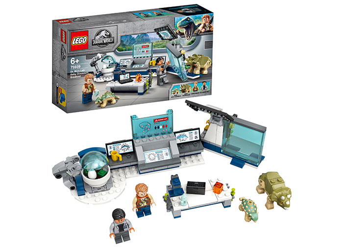 LEGO - Laboratorul Dr. Wu: Evadarea puilor de dinozaur (75939)