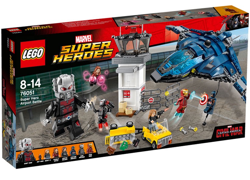 LEGO - Batalia de la aeroportul Super Heroes (76051)