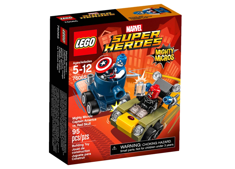 LEGO - Mighty Micros: Captain America contra Red Skull (76065)