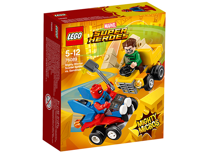 LEGO - Mighty Micros: Scarlet Spider contra Sandman (76089)