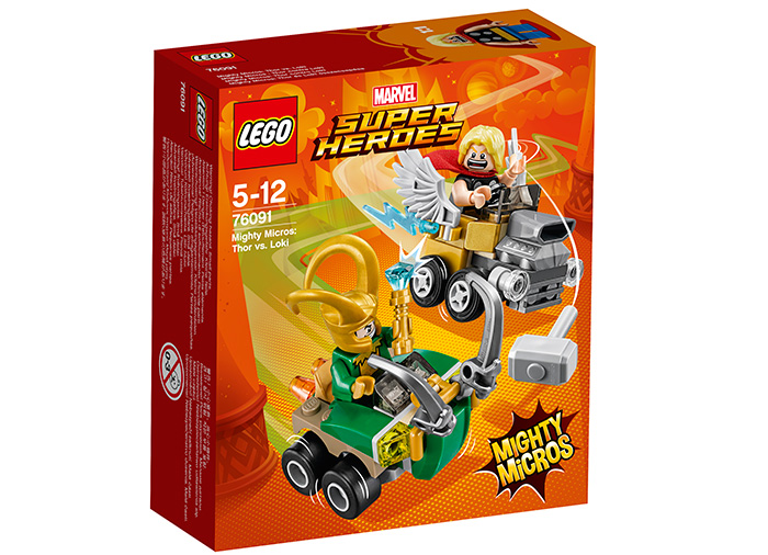 LEGO - Mighty Micros: Thor contra Loki (76091)